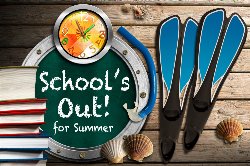 school's out for summer image